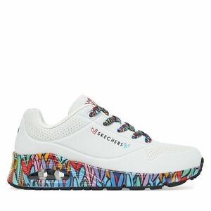 Sportcipők Skechers Skechers Uno - Ravaged Love 177918/WMLT Fehér kép