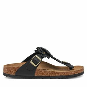 Flip-flops Birkenstock Gizeh Flowers 1026719 Fekete kép