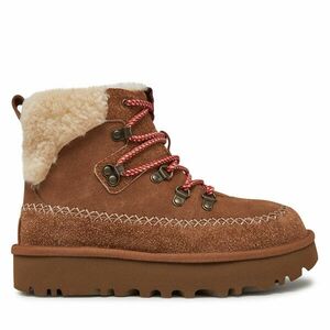 Hótaposó Ugg W Classic Alpine Lace Up 1158271 Barna kép