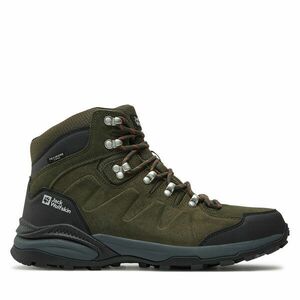 Bakancs Jack Wolfskin Refugio Texapore Mid M 4049841 Khaki kép