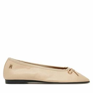 Balerina Tommy Hilfiger Soft Leather Ballerina Bow FW0FW08355 Rózsaszín kép