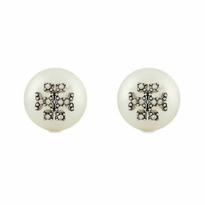 Fülbevaló Tory Burch Kira Pearl Stud 163698 Fehér kép