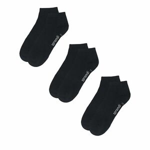 3 pár unisex bokazokni Sprandi 0MB-002-AW23 (3-pack) Fekete kép