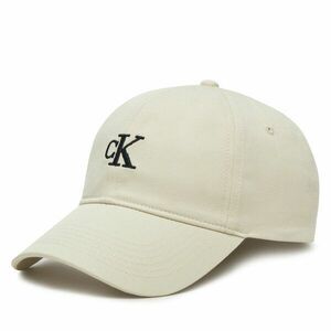 Baseball sapka Calvin Klein Jeans Embroidered Monogram Cap LV04K5024G Fehér kép