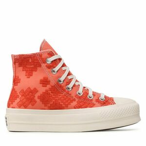 Tornacipő Converse Chuck Taylor All Star Lift Festival Broderie A02233C Piros kép