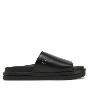 Papucs Calvin Klein Jeans Flat Molded Sandal Slide YW0YW01710 Fekete kép