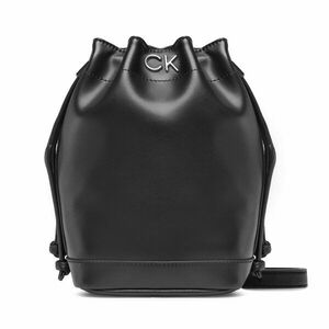 Táska Calvin Klein Jeans Re-Lock Drawstring Bag Mini K60K610450 Fekete kép