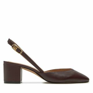 Szandál Tommy Hilfiger Pump Slingback Smooth Leather FW0FW08621 Bordó kép