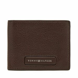 Nagyméretű férfi pénztárca Tommy Hilfiger Th Monogram Mini Cc Wallet AM0AM13251 Barna kép