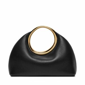 Táska JACQUEMUS Mini ring handbag 241BA395 Fekete kép