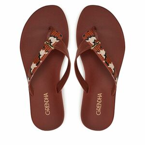 Flip-flops Grendha Uba Tresse Rast 18349 Barna kép