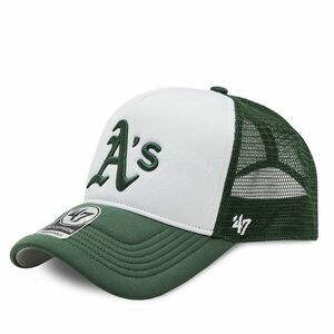 Baseball sapka 47 Brand Oakland Athletics Tri Tone Foam Offside TRTFM18KPP Zöld kép