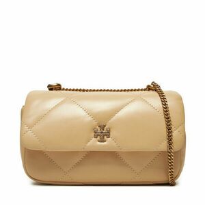 Táska Tory Burch Kira Diamond Quilt Pave Mini Flap Bag 161913 Bézs kép