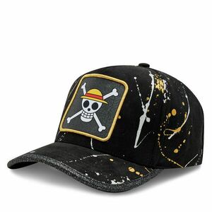 Baseball sapka Capslab One Piece Capslab Trucker CL/OP/TAG/1/LOG1 Fekete kép