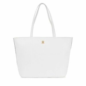 Táska Tommy Hilfiger Th Essential Sc Tote Corp AW0AW16089 Fehér kép