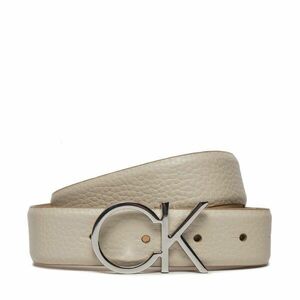 Női öv Calvin Klein Ck Logo Belt 3.0 Pebble K60K611903 Ekru kép