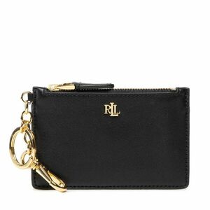 Bankkártya tartó Lauren Ralph Lauren Zip Card Cas 432876731002 Fekete kép