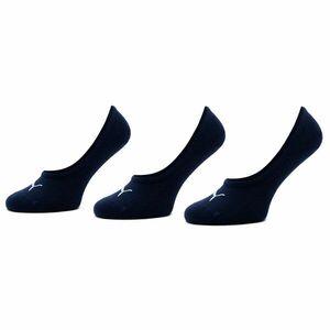 3 pár/csomag unisex bokazokni Puma Footie 3P Unisex 906930 Sötétkék kép