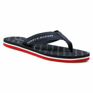 Flip-flops Tommy Hilfiger Th Mini Flags Beach Sandal FW0FW05663 Sötétkék kép