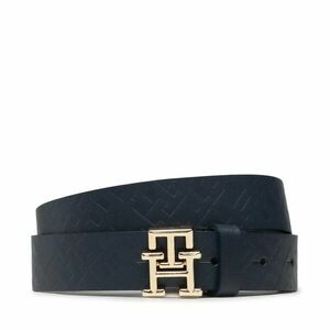 Női öv Tommy Hilfiger Th Logo Mono 2.5 AW0AW14622 Sötétkék kép