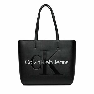 Táska Calvin Klein Jeans Sculpted Shopper29 Mono K60K610276 Fekete kép