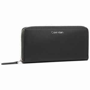 Nagy női pénztárca Calvin Klein Ck Must Ziparound Lg K60K606698 Fekete kép