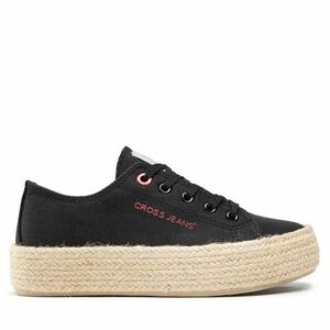 Espadrilles Cross Jeans JJ2R4007C Fekete kép