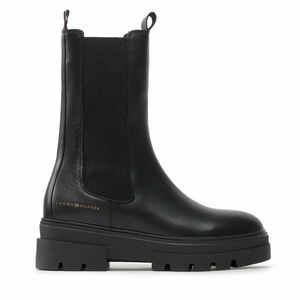 Bokacsizma Tommy Hilfiger Monochromatic Chelsea Boot FW0FW06730 Fekete kép