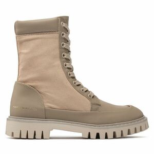 Bakancs Tommy Hilfiger Th Casual Lace Up Boot FW0FW06549 Bézs kép