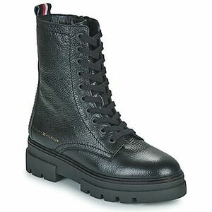 Csizmák Tommy Hilfiger MONOCHROMATIC LACE UP BOOT kép