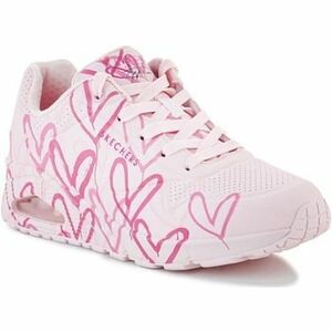 Rövid szárú edzőcipők Skechers Uno Spread The Love 155507-LTPK kép