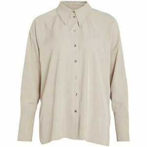 Blúzok Vila Shirt Storia L/S - Feather Grey kép