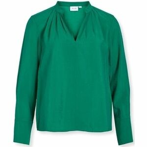 Blúzok Vila Top Milla L/S - Ultramarine Green kép