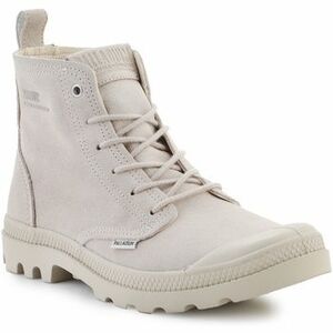 Magas szárú edzőcipők Palladium Pampa Hi Skin 74379-155-M White Cap Gray kép