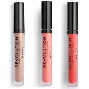 Szájfény Makeup Revolution Set of 3 Matte Lip Glosses - 101 Piece of Cake / 107 RB kép