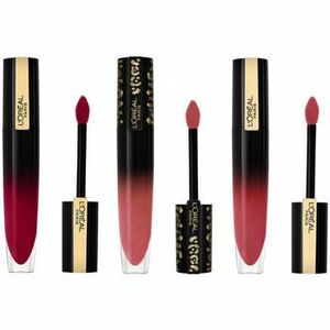 Rúzs L'oréal Set of 3 Liquid Lipsticks Laqué Signature - 314 Be Succ kép