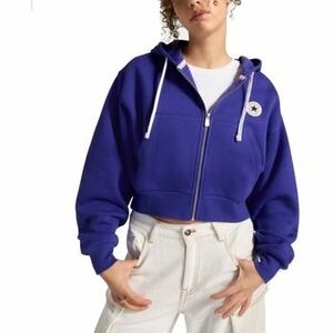 Pulóverek Converse RETRO FULL-ZIP HOODIE kép