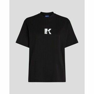 Pólók / Galléros Pólók Karl Lagerfeld A1W17031 REG SS LOGO TEE kép