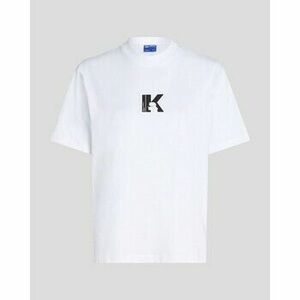 Pólók / Galléros Pólók Karl Lagerfeld A1W17031 REG SS LOGO TEE kép