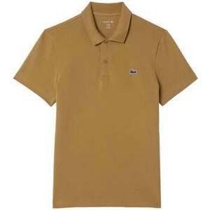 Pólók / Galléros Pólók Lacoste Regular Fit Cotton Blend Polo Shirt Brown kép