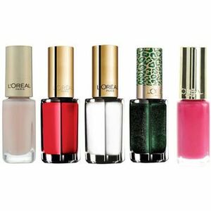 Körömlakkok L'oréal Set of 5 Color Riche Nail Polishes - 101/873/857/423/21 kép