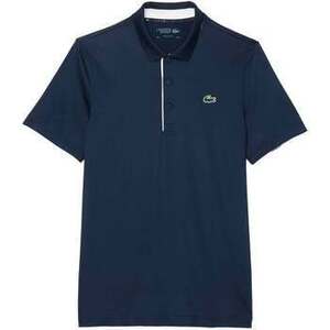 Pólók / Galléros Pólók Lacoste Regular Fit UV Protect Golf Polo Shirt Navy Blue/White kép