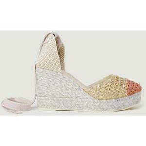 Félcipők Espadrilles CIMA RAFIA ROSA/PLATINO 11559038 kép