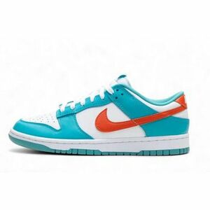 Divat edzőcipők Nike Dunk Low Miami Dolphins kép