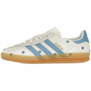 Divat edzőcipők adidas Gazelle Indoor Light Blue Floral kép