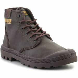 Magas szárú edzőcipők Palladium PAMPA HI COATED 74375-249-M Dark Cocoa kép