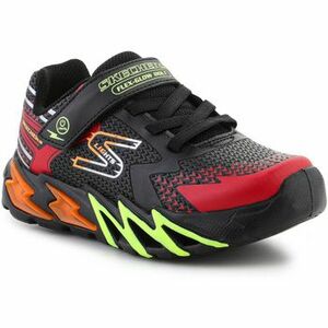 Szandálok / Saruk Skechers S-Lights Flex-Glow Bolt 400138L-BKRD Black/RED kép