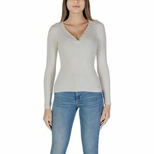 Hosszú ujjú pólók Guess LS KYLA RIB HENLEY W4BP51 KBCO2 kép