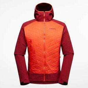 Polárok La Sportiva Kap Hybrid Hoody M L73 322320 Cherry Tomato/Sangria kép