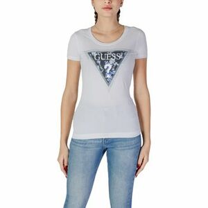 Rövid ujjú pólók Guess SS CN TRIANGLE FLOWER W5RI00 J1314 kép